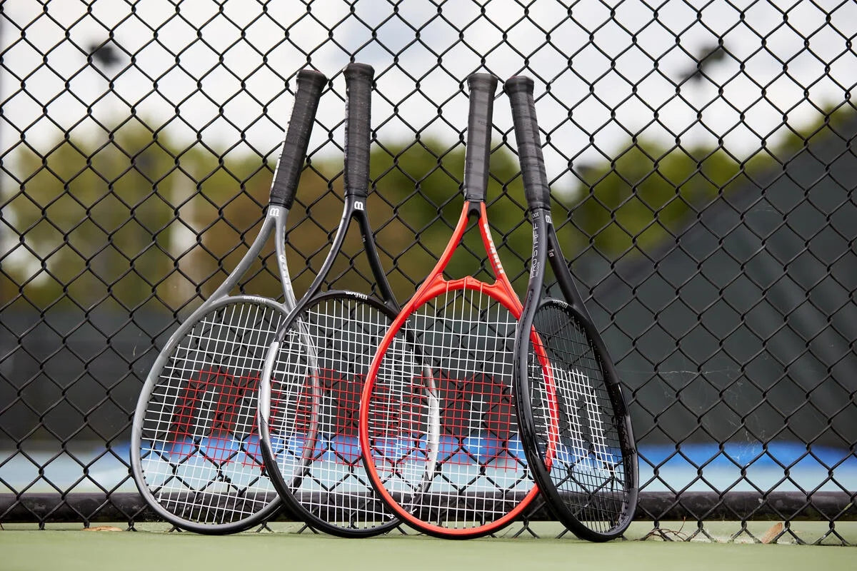 Pro Staff Precision XL 110 Adult Tennis Racket, Grip Size 3 - Red